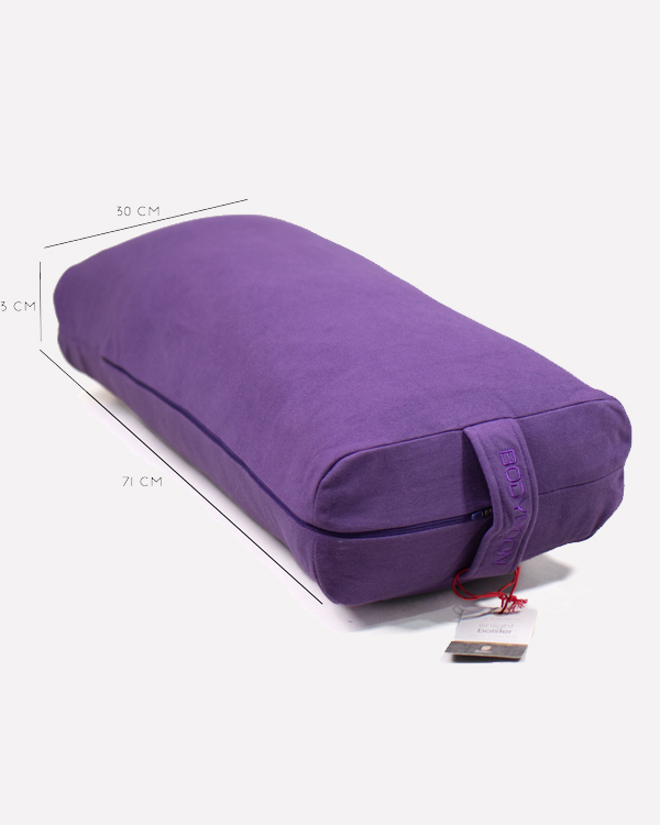 purple enlight rectangular bolster
